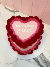 Load image into Gallery viewer, Vintage Love Heart Cake
