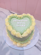 Load image into Gallery viewer, Vintage Love Heart Cake