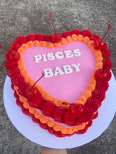 Load image into Gallery viewer, Vintage Love Heart Cake