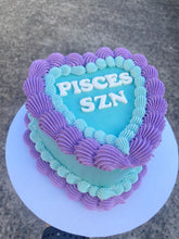 Load image into Gallery viewer, Vintage Love Heart Cake