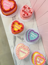 Load image into Gallery viewer, Vintage Love Heart Cake