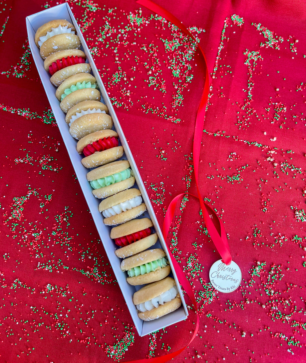 10 Pack Christmas Melting Moments