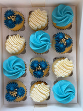 Load image into Gallery viewer, 12 Pack Father's Day Mini Cupcakes
