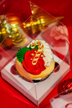 Load image into Gallery viewer, Vegan Single Boxed Christmas Cupcake
