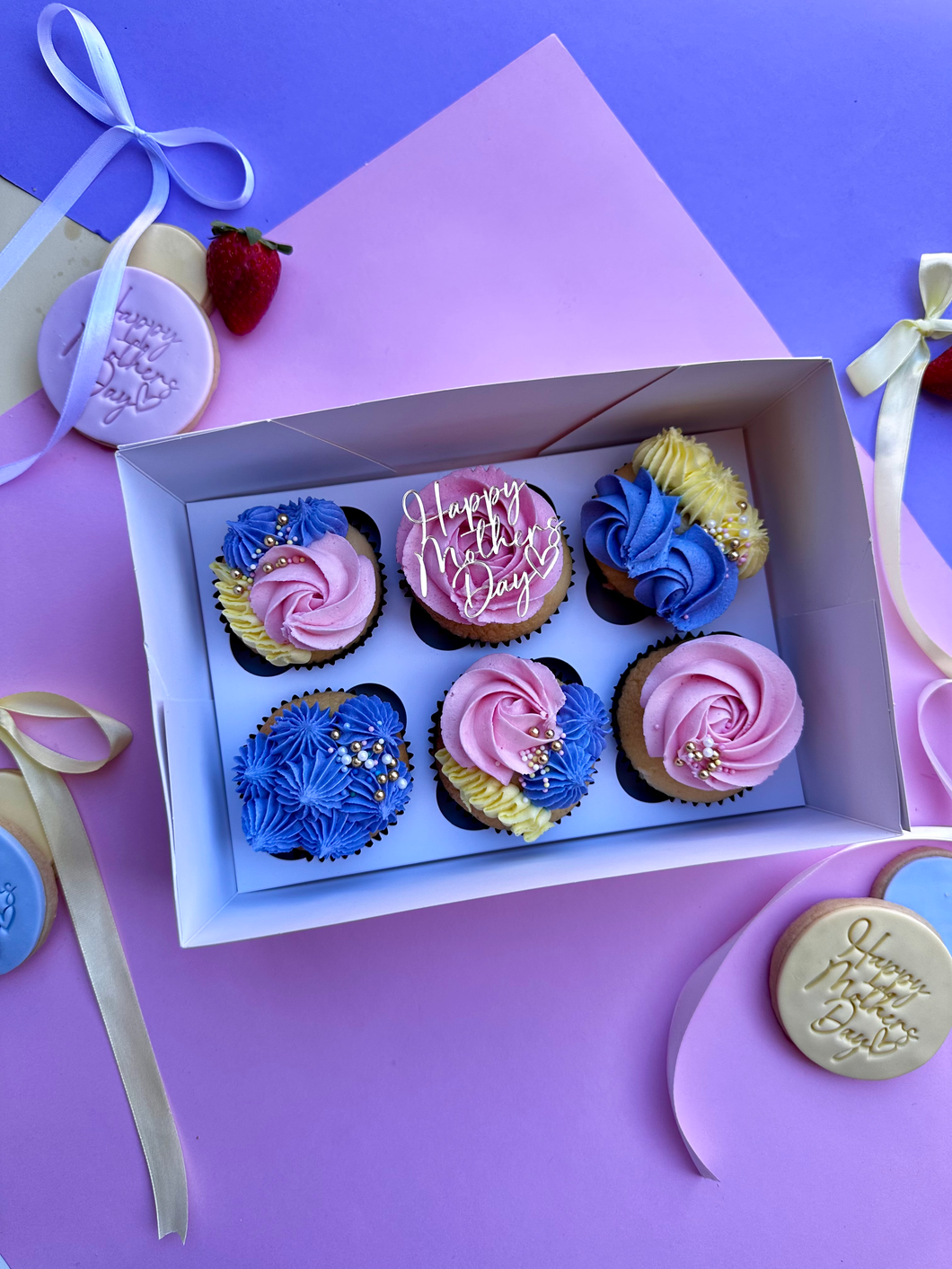 Mother's Day 6 Pack Cupcakes