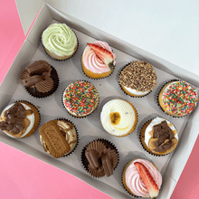 Load image into Gallery viewer, 12 Mixed Cupcakes
